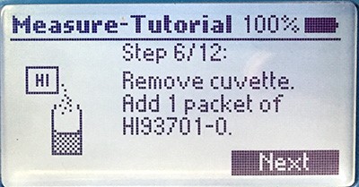 tutorial mode HI97710