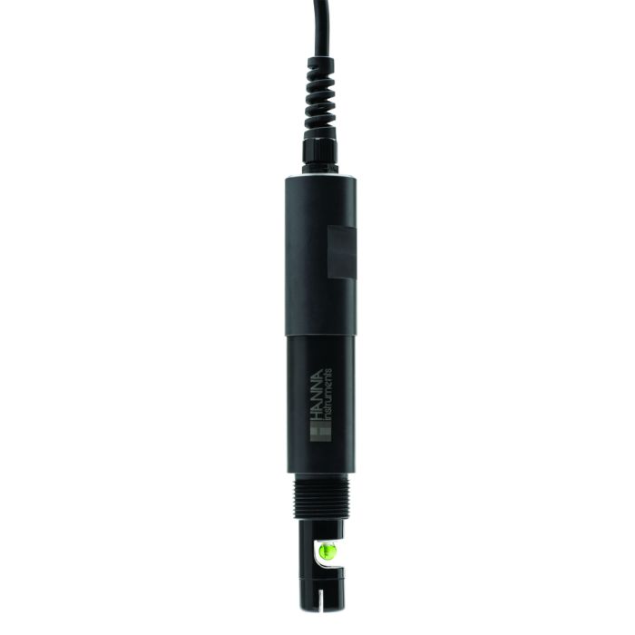 GroLine pH/EC/TDS/Temperature probe with 3/4″ in-line threaded connection for use with the HI98142X monitor (HI1285-9-web)