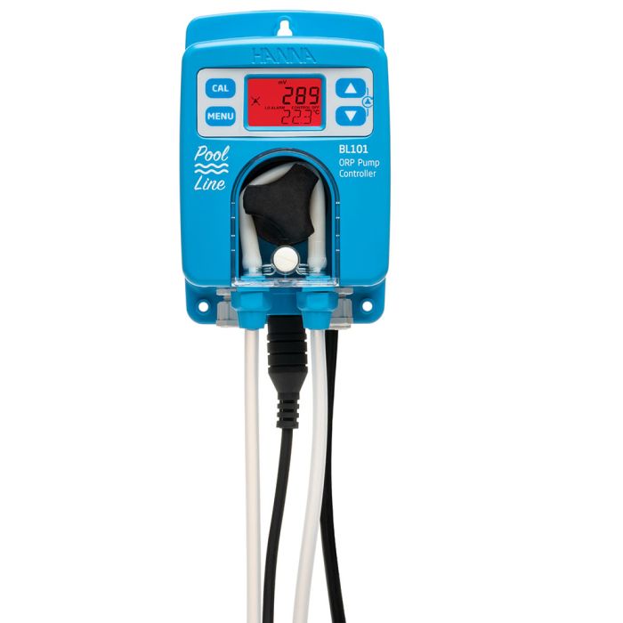 Pool Line ORP Controller and Dosing Pump – BL101-Meter,  probe and in-line mounting kit