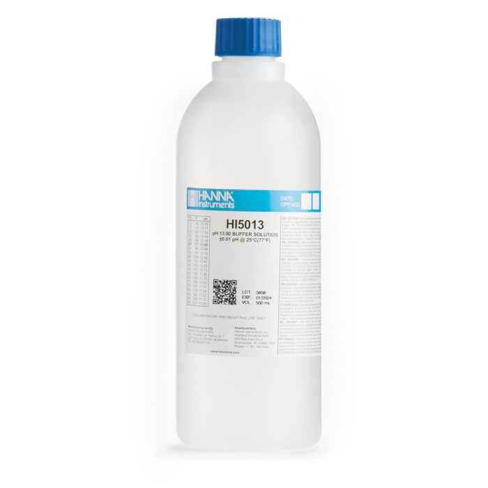 HI5013 pH 13.00 Technical Calibration Buffer (500 mL)
