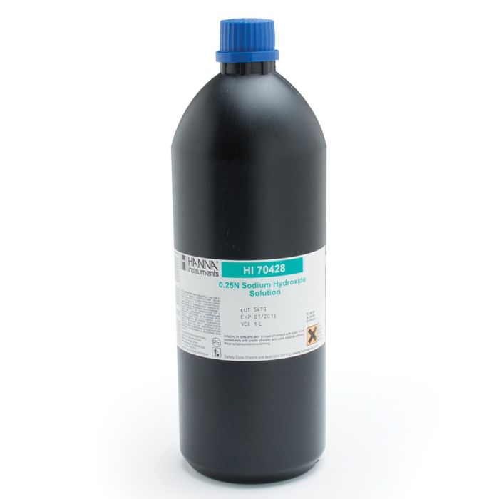 Sodium Hydroxide Solution 0.25N,  1L – HI70428
