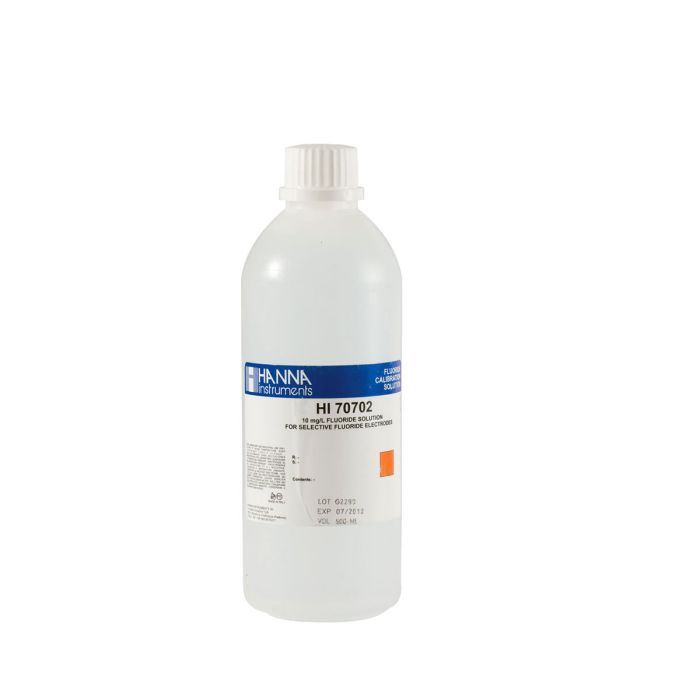 HI70702L Fluoride Standard Solution 10 mg/L (500 mL)