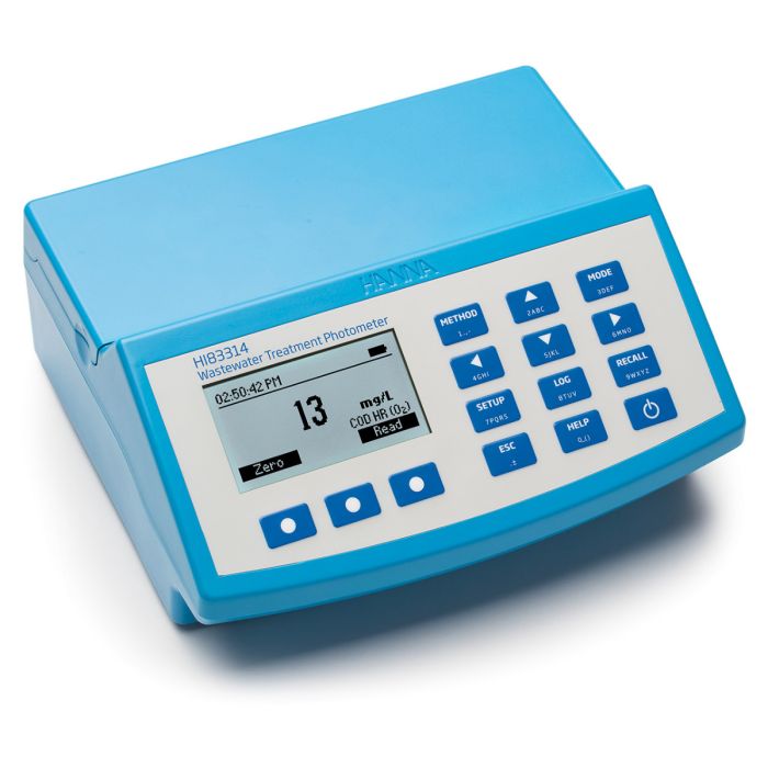 Wastewater Multiparameter (with COD) Benchtop Photometer and pH meter (HI83314)