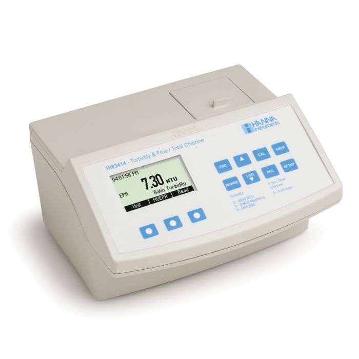 EPA Compliant Benchtop Turbidity and Chlorine Meter (HI83414-02)
