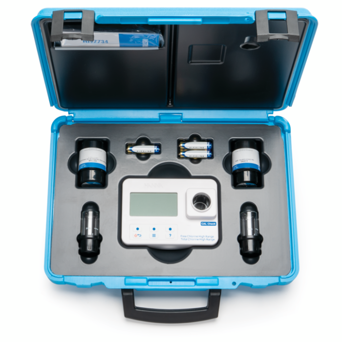 HI97734 Free &Total Chlorine High Range Portable Photometer Kit