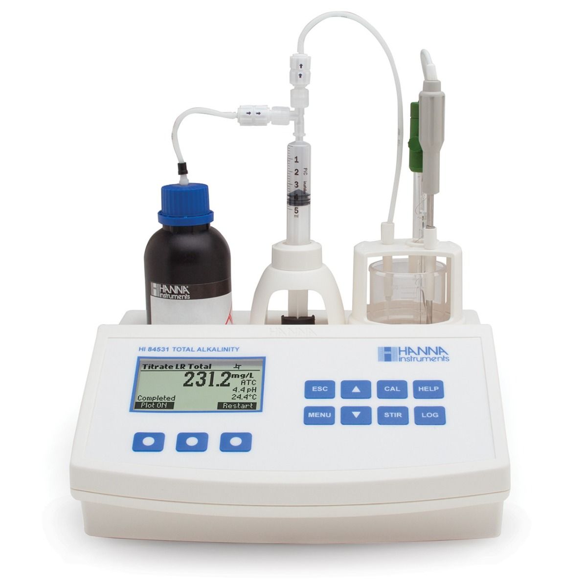 Mini Titrator for Measuring Titratable Alkalinity in Water and Wastewater – HI84531-02